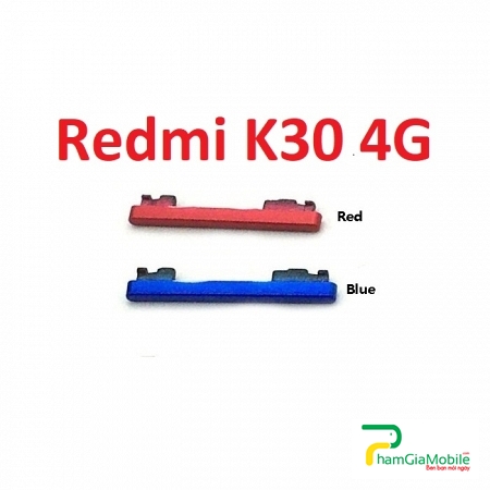 Nút Âm Lượng Vỏ Xiaomi Redmi K30 4G Nút Điều Chỉnh Âm Lượng Nút Nhựa Bên Sườn 